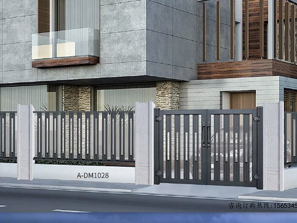 中式简约铝艺护栏