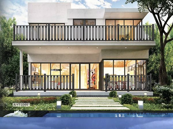 中式简约铝艺护栏