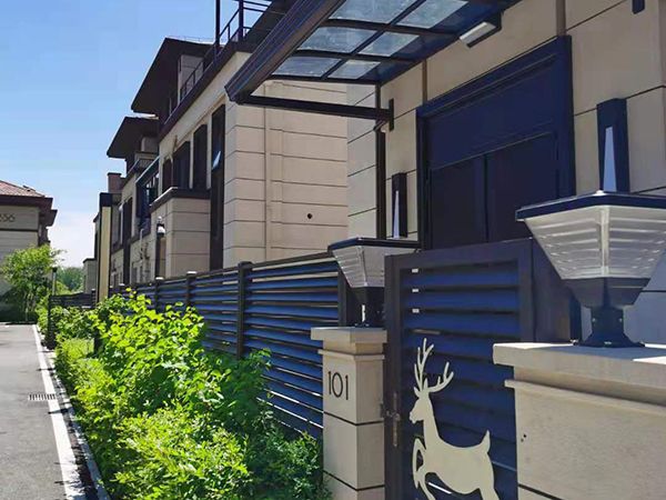 中式简约铝艺护栏